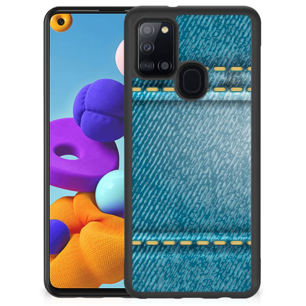 Samsung Galaxy A21s TPU Bumper Case Jeans