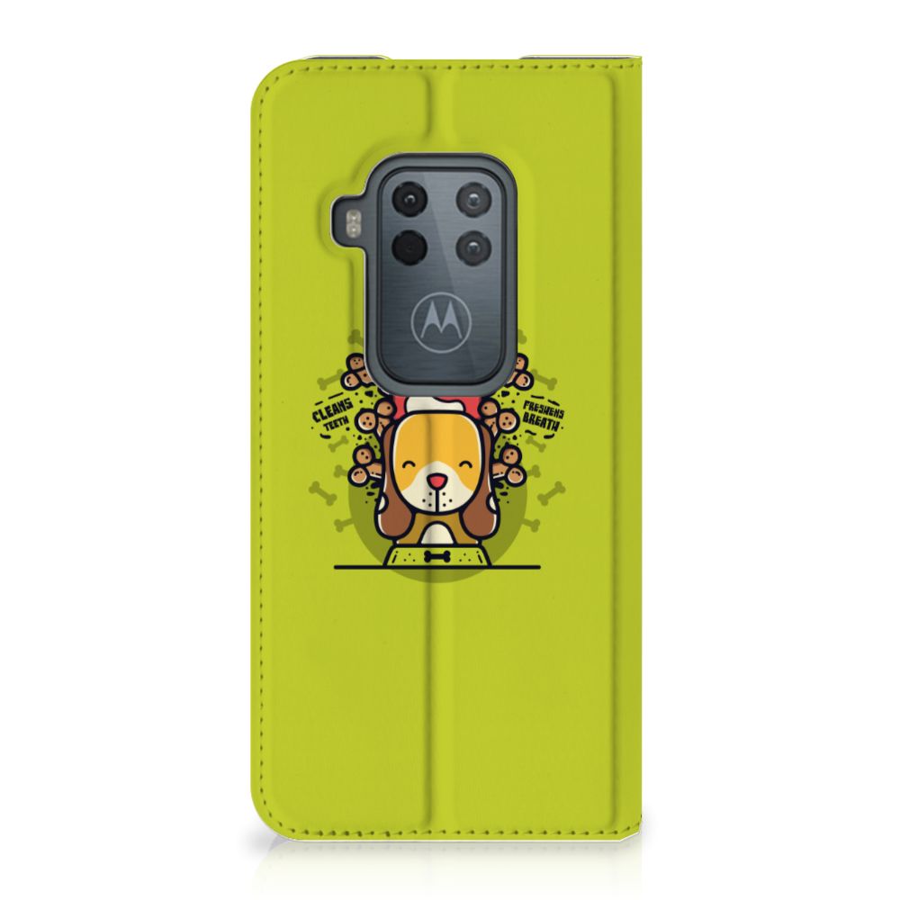 Motorola One Zoom Magnet Case Doggy Biscuit