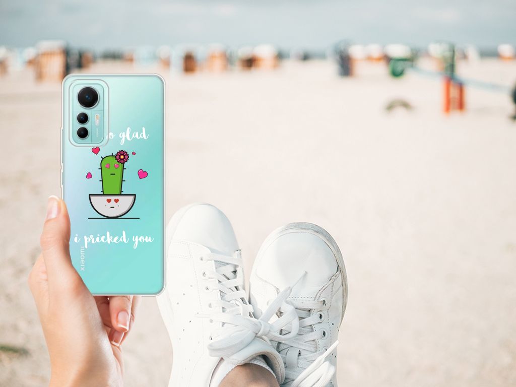 Xiaomi 12 Lite Telefoonhoesje met Naam Cactus Glad B2C Telecom