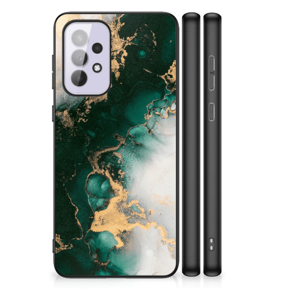 Marmeren Print Telefoonhoesje voor Samsung Galaxy A33 5G Marmer Groen B2C Telecom