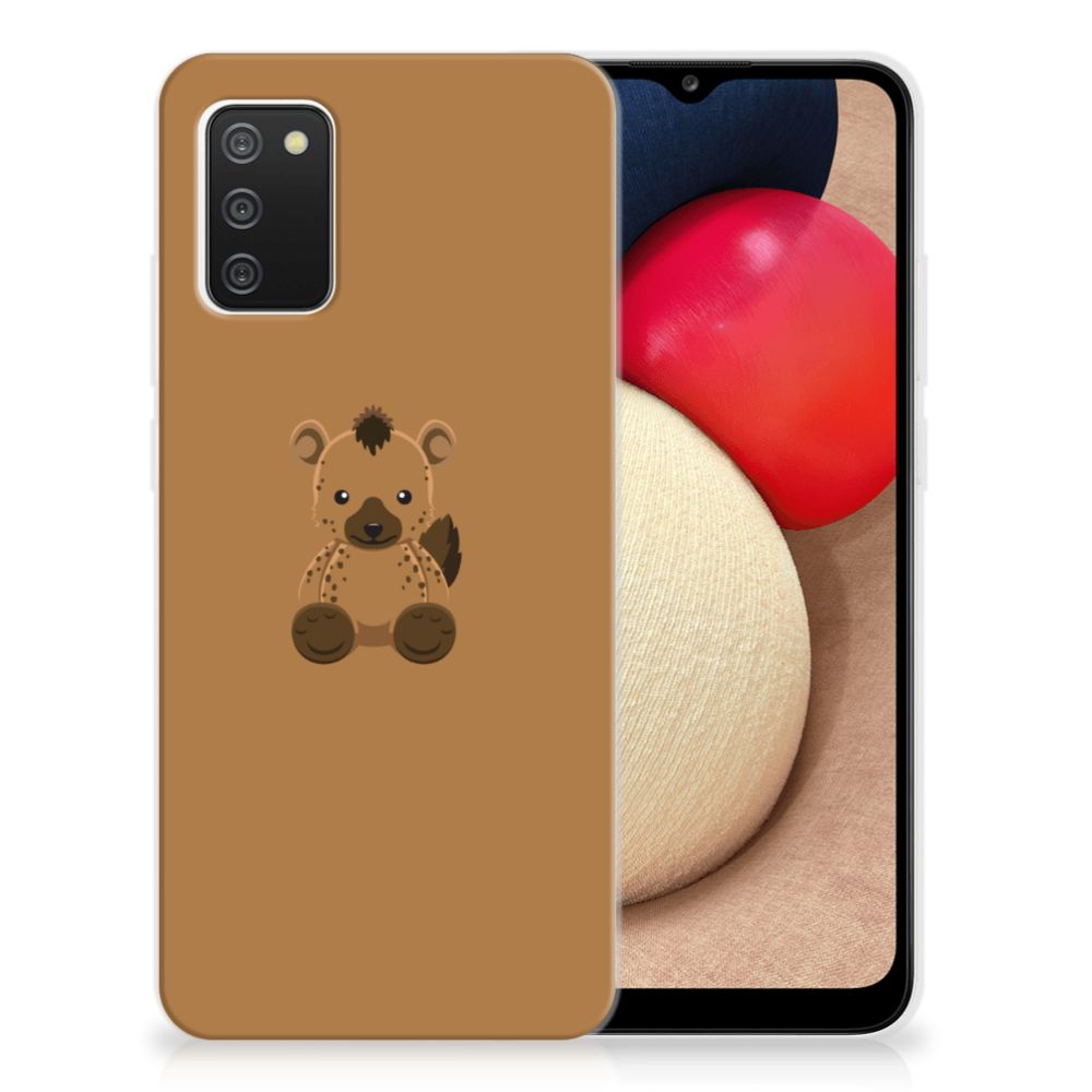 Samsung Galaxy A02s Telefoonhoesje met Naam Baby Hyena B2C Telecom