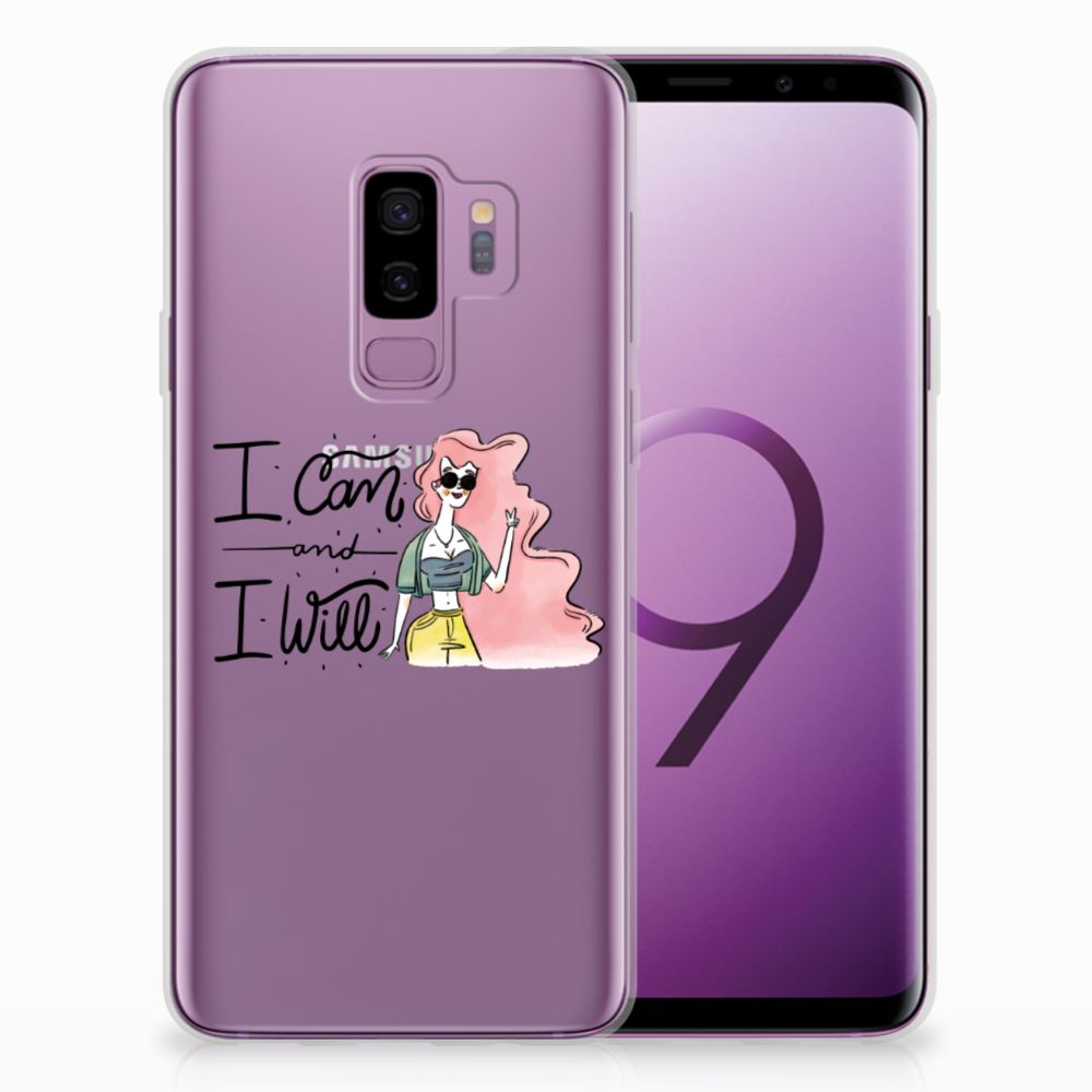 Samsung Galaxy S9 Plus Telefoonhoesje met Naam i Can