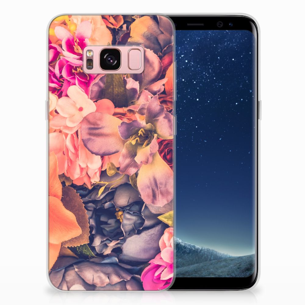 Samsung Galaxy S8 TPU Case Bosje Bloemen