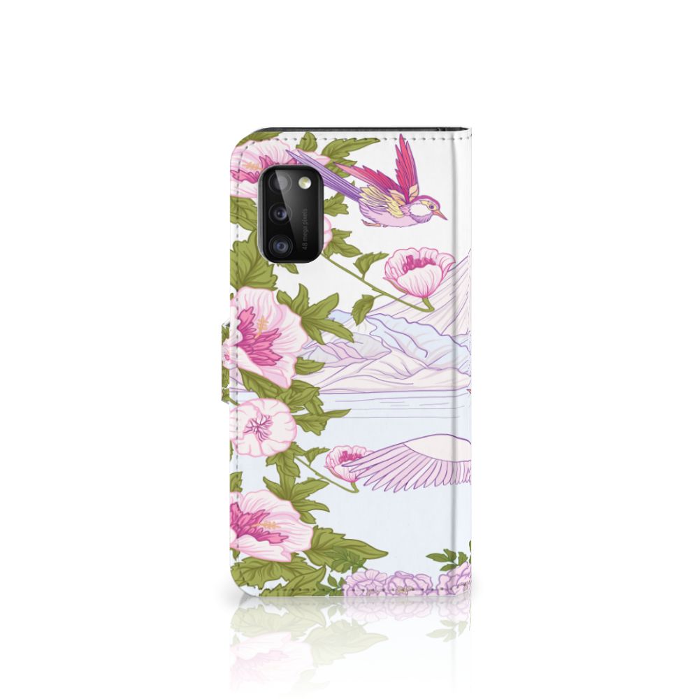 Samsung Galaxy A41 Telefoonhoesje met Pasjes Bird Standing