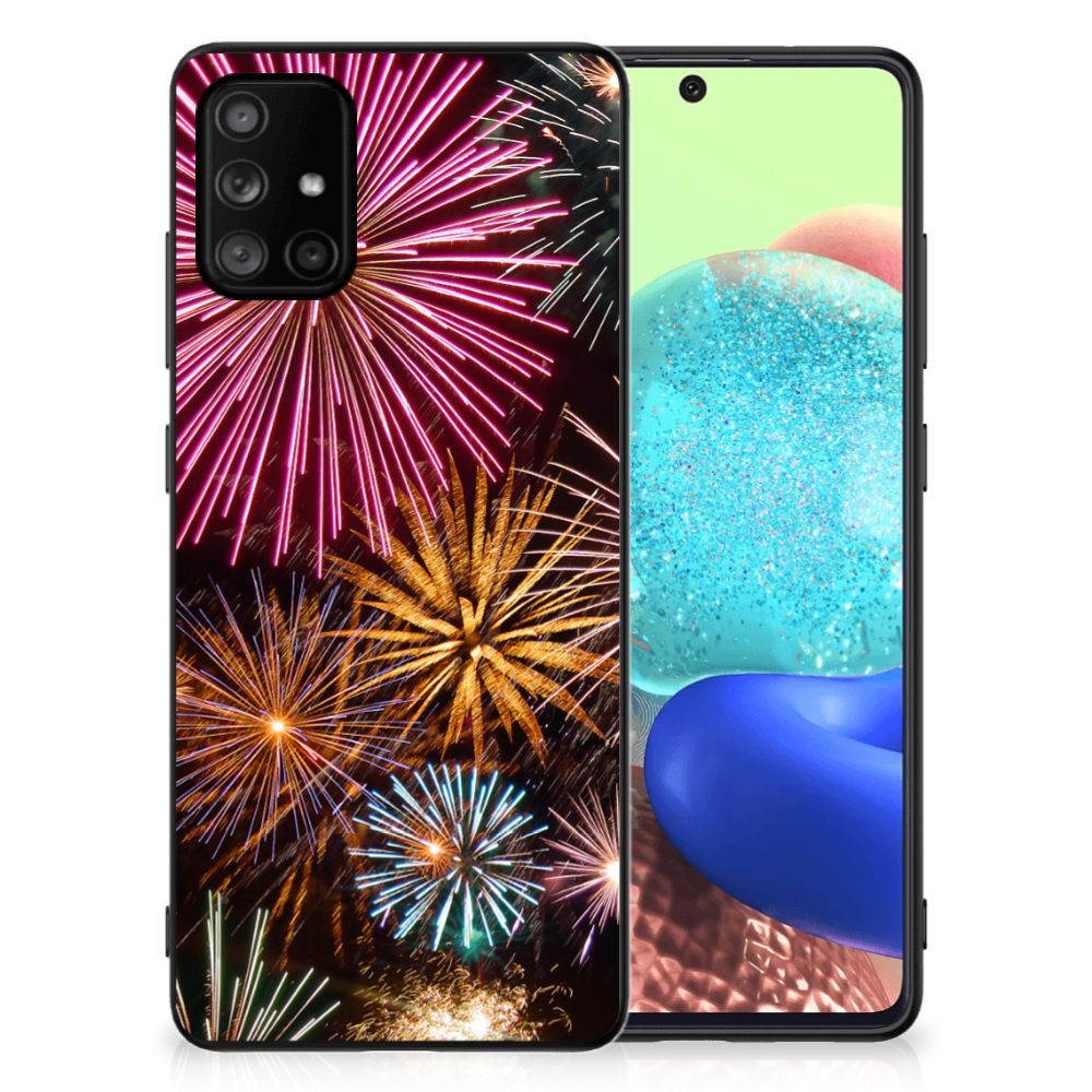 Samsung Galaxy A71 GSM Cover Vuurwerk