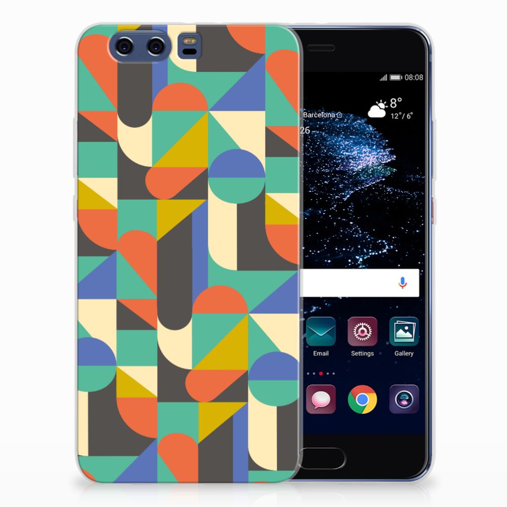 Huawei P10 Plus TPU bumper Funky Retro