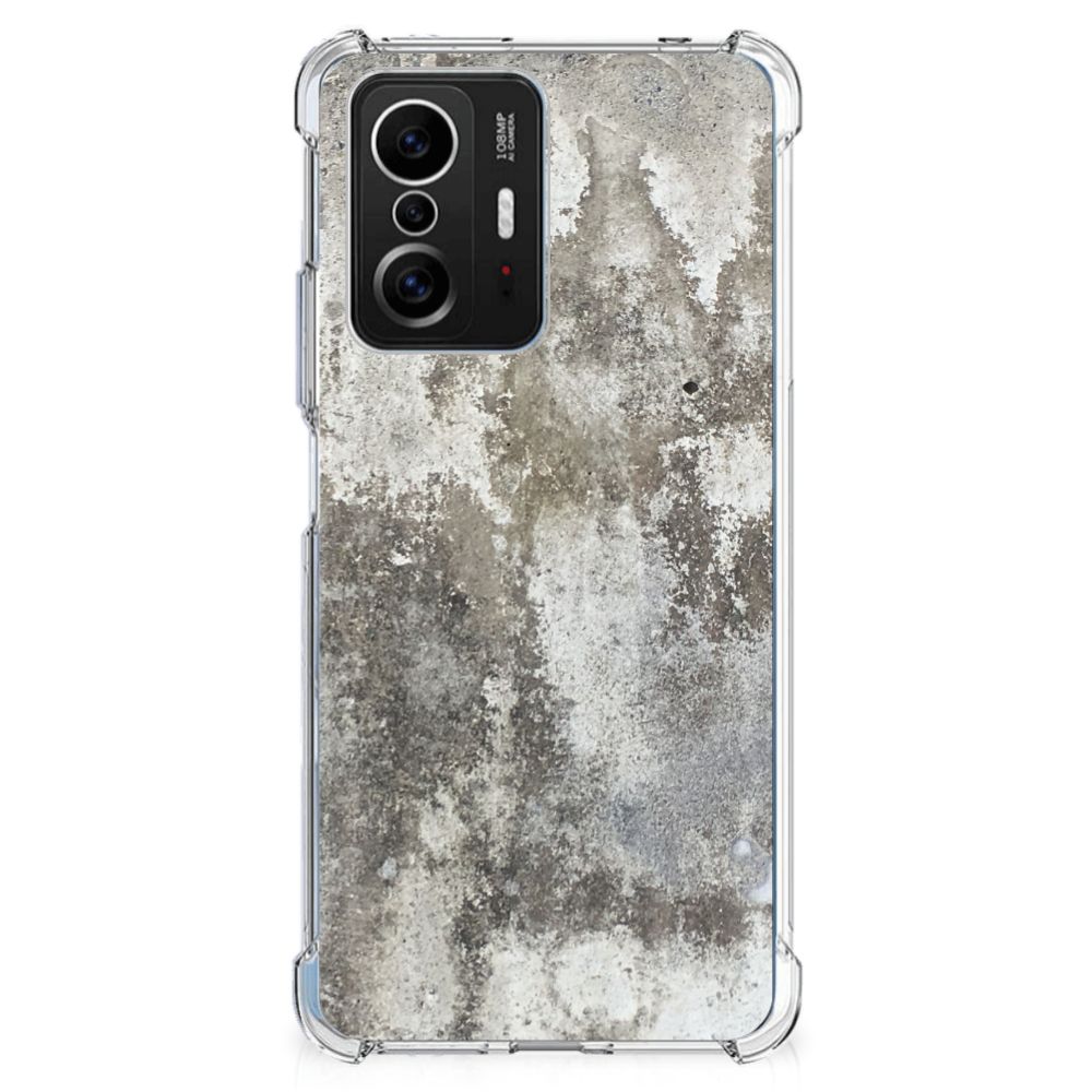 Xiaomi 11T | 11T Pro Anti-Shock Hoesje Beton Print