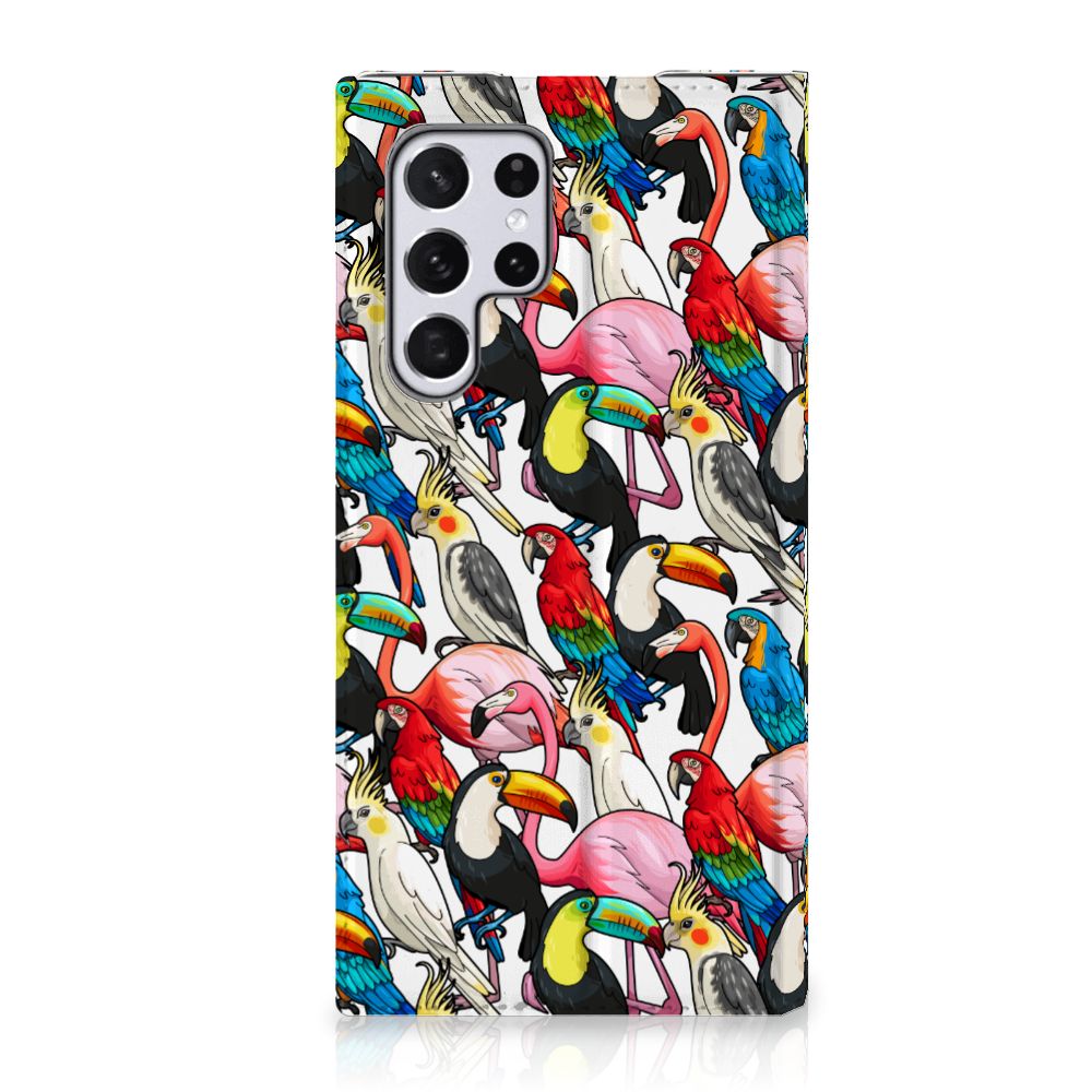 Samsung Galaxy S22 Ultra Hoesje maken Birds - B2C Telecom