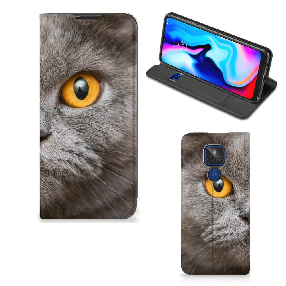 Hoesje maken Motorola Moto G9 Play Britse Korthaar