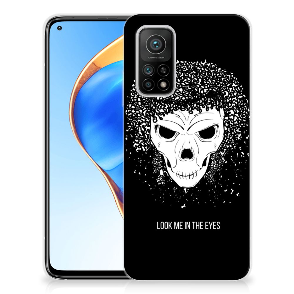 Silicone Back Case Xiaomi Mi 10T | 10T Pro Skull Hair