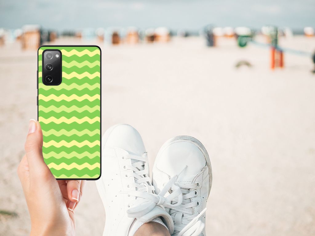 Samsung Galaxy S20 FE Back Case Waves Green B2C Telecom