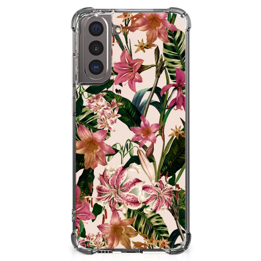 Samsung Galaxy S21 Case Flowers