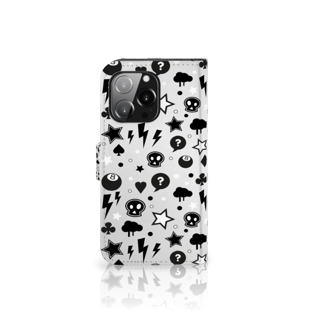 Telefoonhoesje met Naam iPhone 13 Pro Silver Punk
