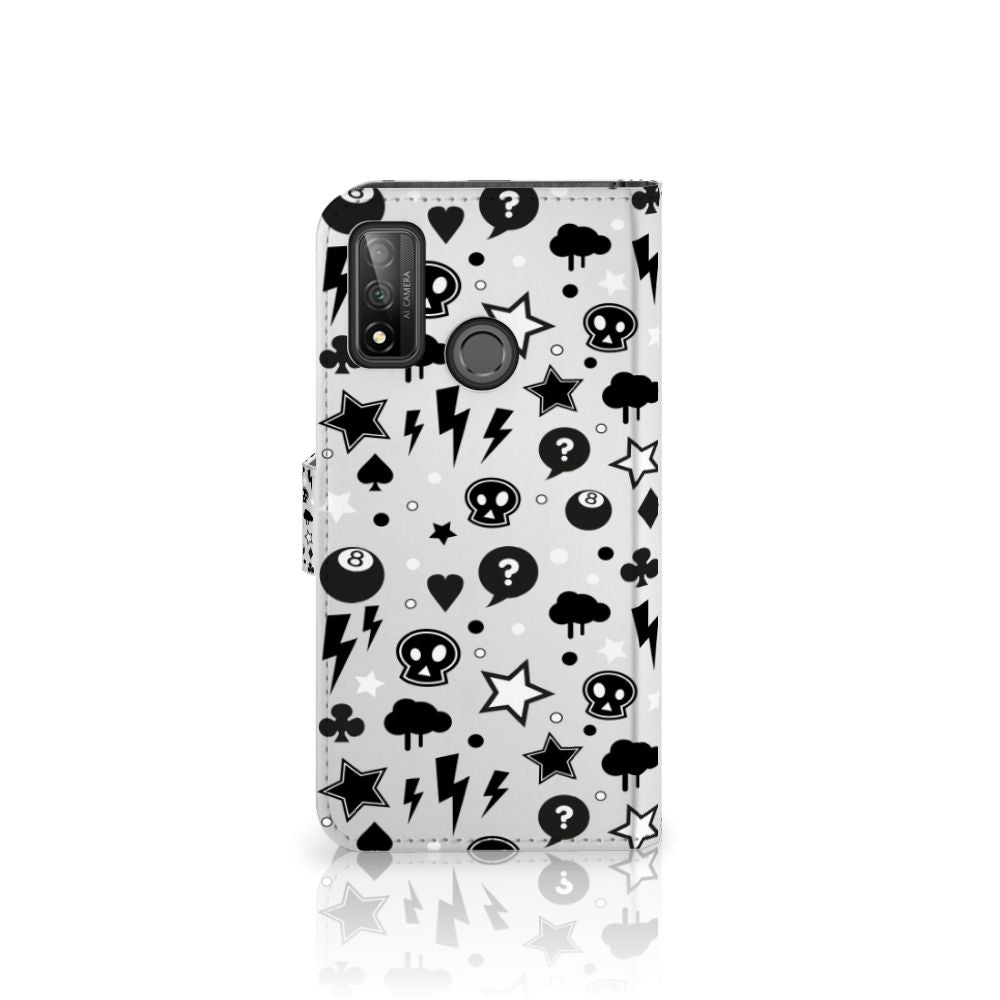 Telefoonhoesje met Naam Huawei P Smart 2020 Silver Punk