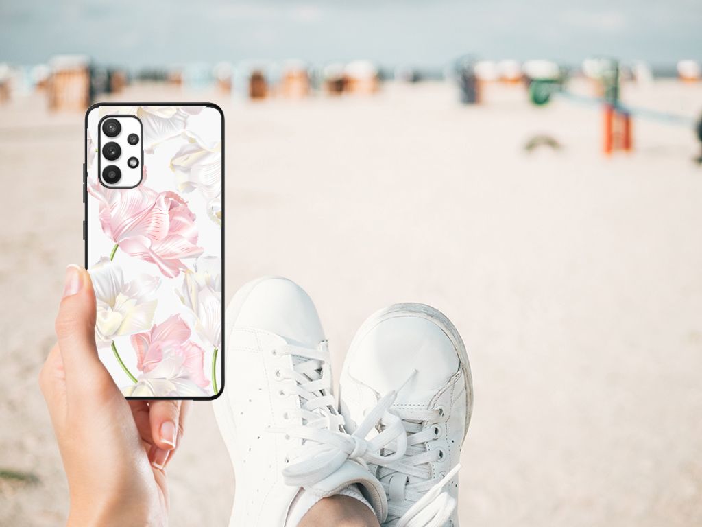 Samsung Galaxy A32 4G | A32 5G Enterprise Editie Bloemen Hoesje Lovely Flowers B2C Telecom