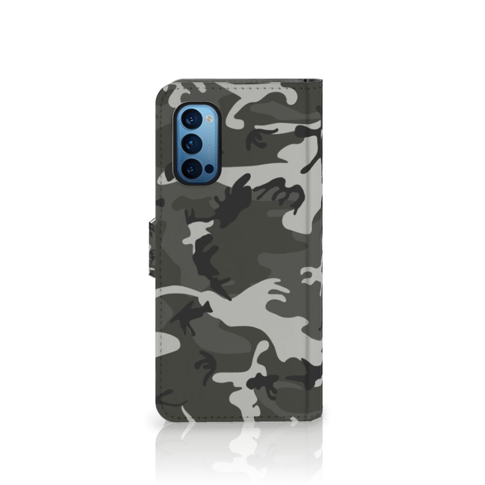 OPPO Reno 4 Pro 5G Telefoon Hoesje Army Light