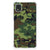 Nokia C2 2nd Edition Doorzichtige Silicone Hoesje Army Dark