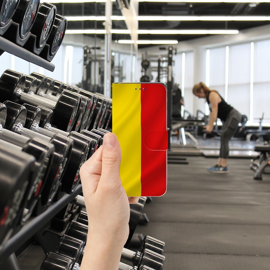 Samsung Galaxy S10 Bookstyle Case Belgische Vlag