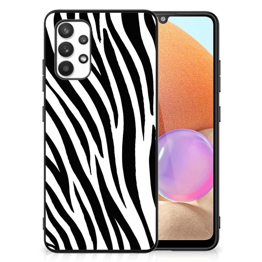 Samsung Galaxy A32 4G | A32 5G Enterprise Editie Dierenprint Telefoonhoesje Zebra