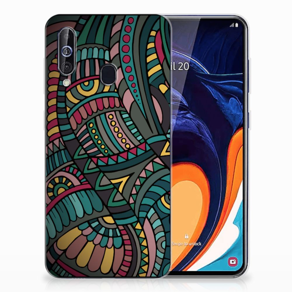 Samsung Galaxy A60 TPU bumper Aztec