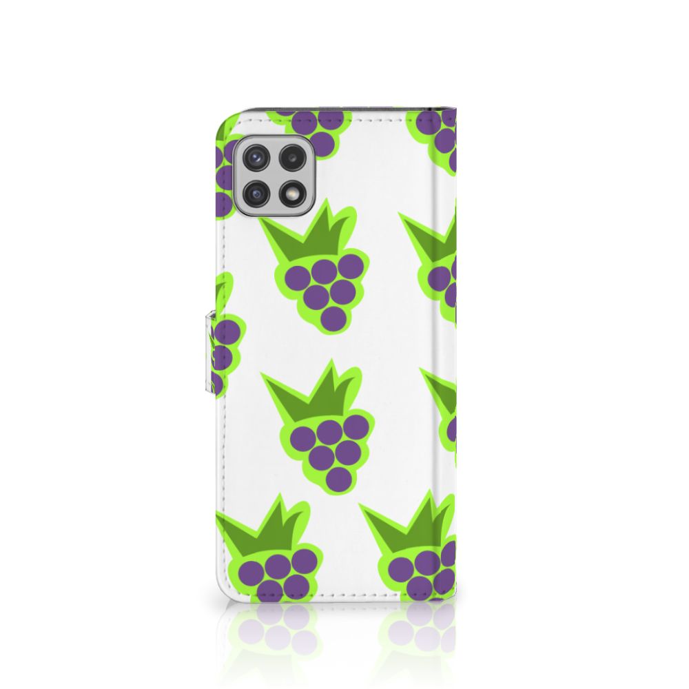 Samsung Galaxy A22 5G Book Cover Druiven