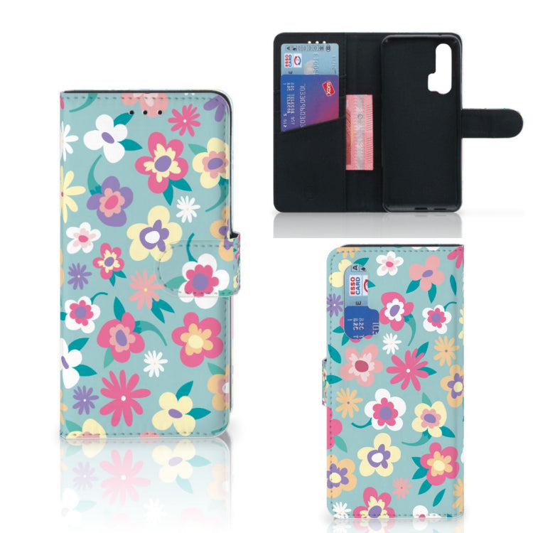 Honor 20 Pro Hoesje Flower Power