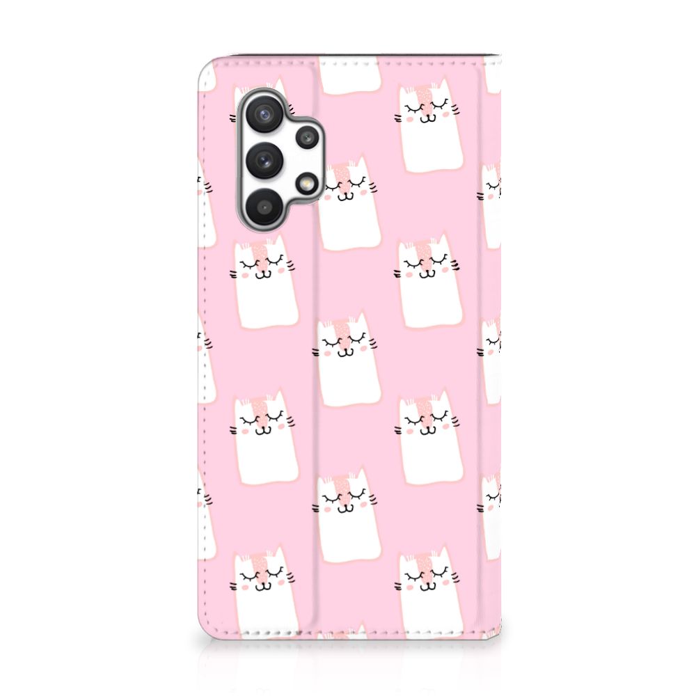 Samsung Galaxy A32 4G | A32 5G Enterprise Editie Hoesje maken Sleeping Cats - B2C Telecom