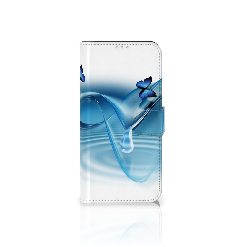 Motorola G8 Power Telefoonhoesje met Pasjes Vlinders