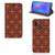 Huawei P Smart Plus Hoesje met Magneet Batik Brown