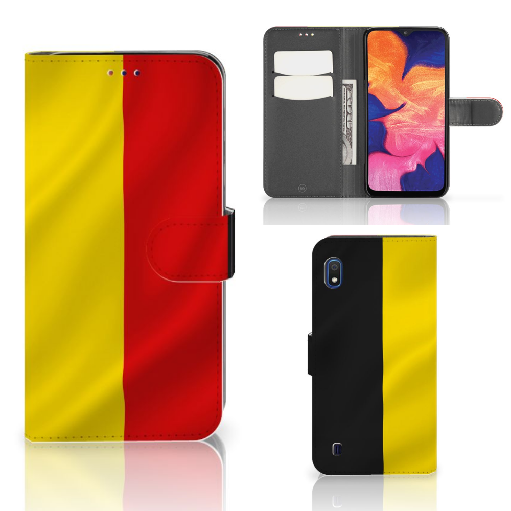 Samsung Galaxy A10 Bookstyle Case Belgische Vlag