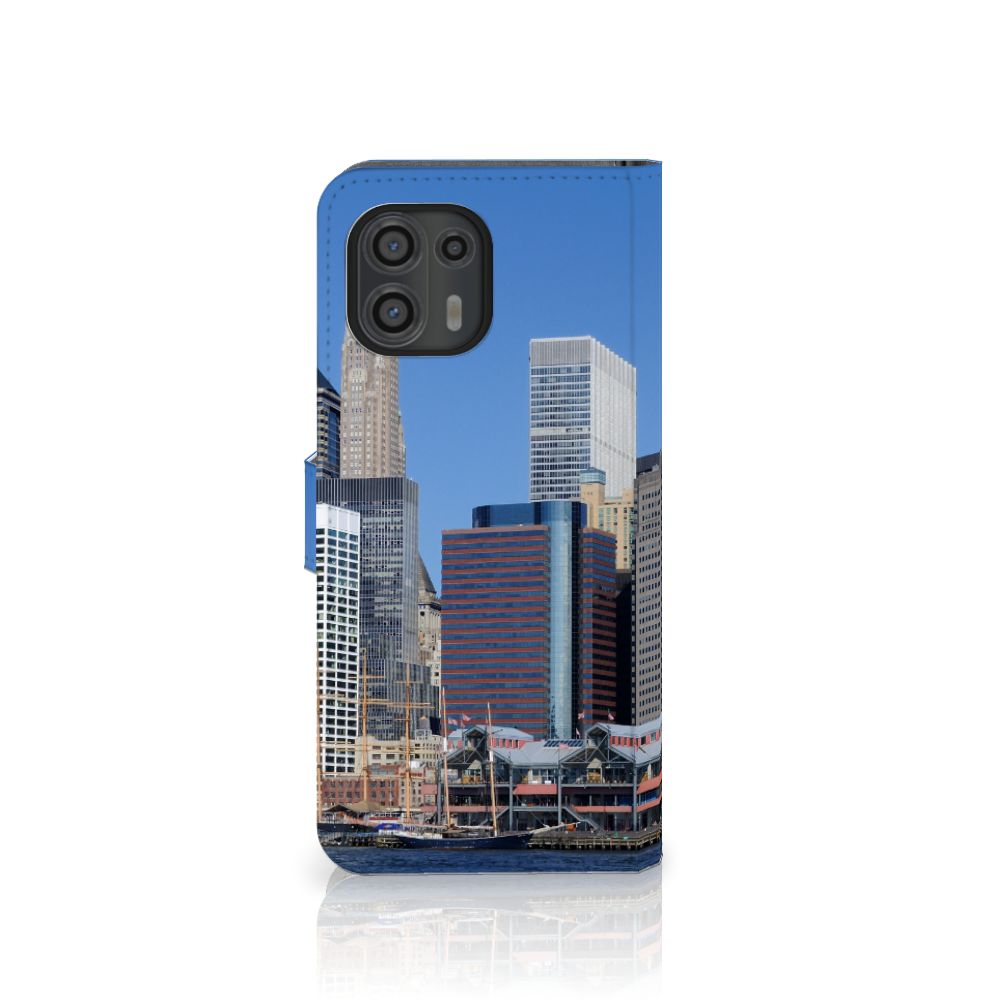 Motorola Edge 20 Lite Flip Cover Vrijheidsbeeld