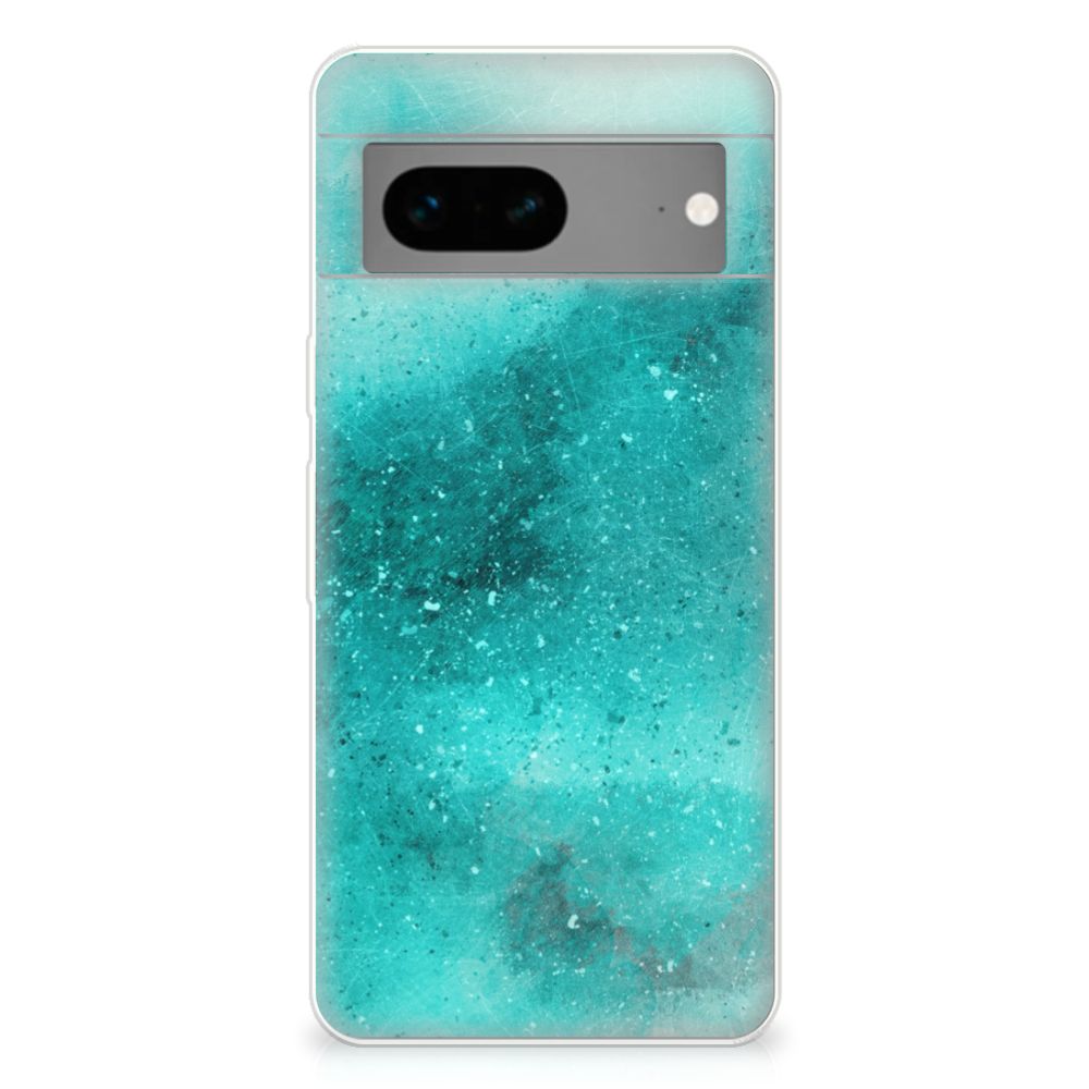 Hoesje maken Google Pixel 7 Painting Blue