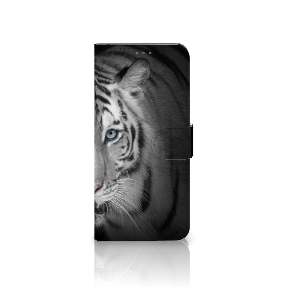 Samsung Galaxy S21 Plus Telefoonhoesje met Pasjes Tijger