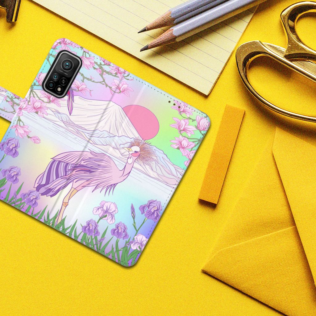 Xiaomi Mi 10T Pro | Mi 10T Telefoonhoesje met Pasjes Bird