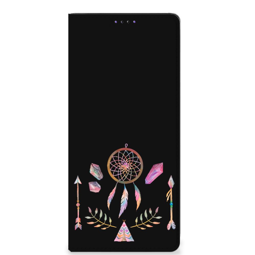 Samsung Galaxy A22 5G Magnet Case Boho Dreamcatcher - B2C Telecom