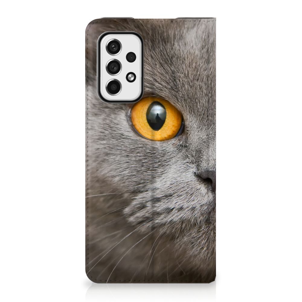 Hoesje maken Samsung Galaxy A73 Britse Korthaar - B2C Telecom