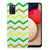 Samsung Galaxy A02s TPU bumper Zigzag Groen B2C Telecom