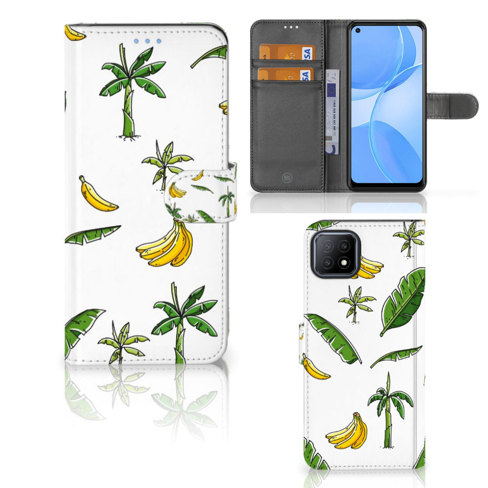 OPPO A73 5G Hoesje Banana Tree