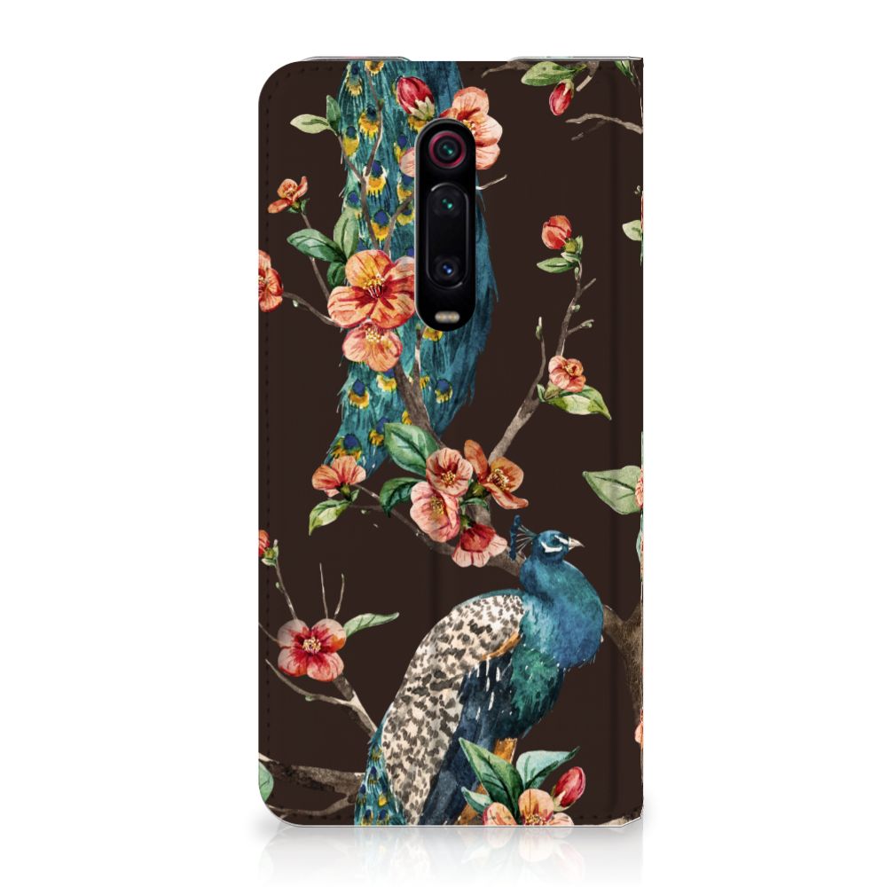 Xiaomi Redmi K20 Pro Hoesje maken Pauw met Bloemen - B2C Telecom