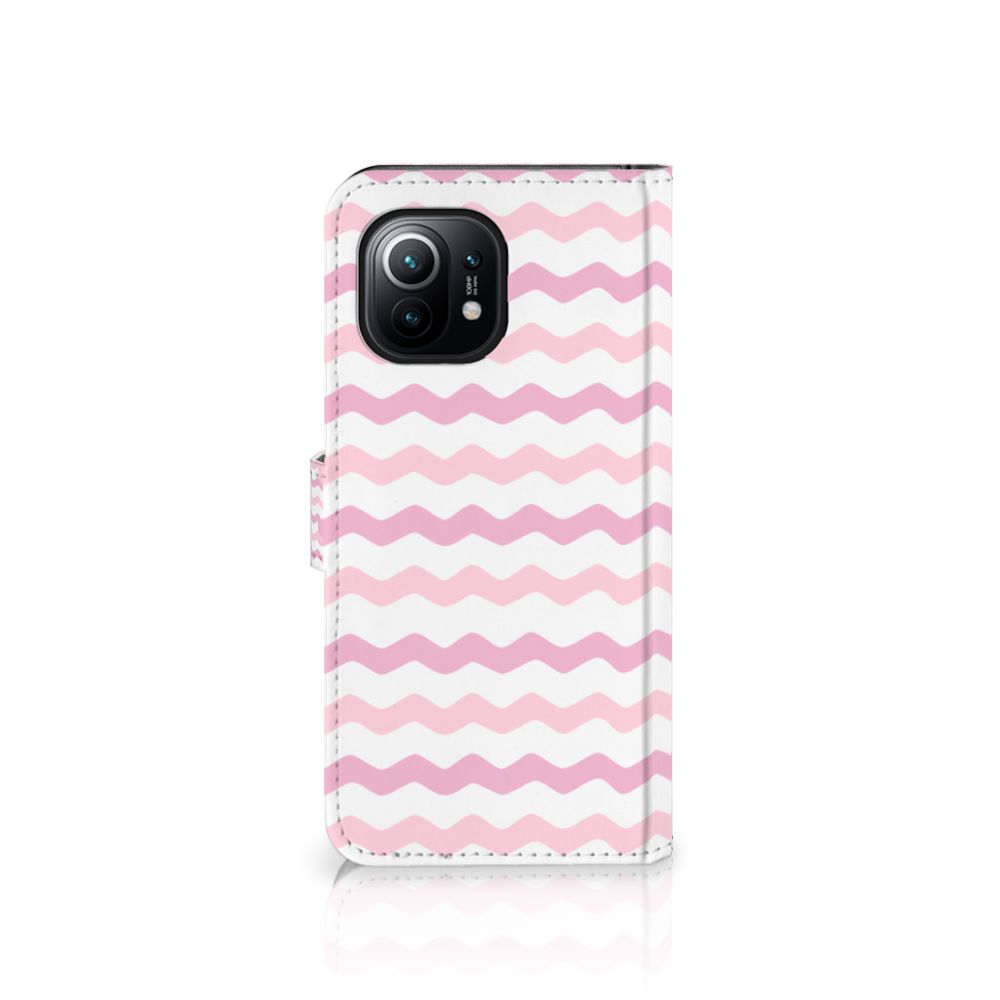 Xiaomi Mi 11 Telefoon Hoesje Waves Roze