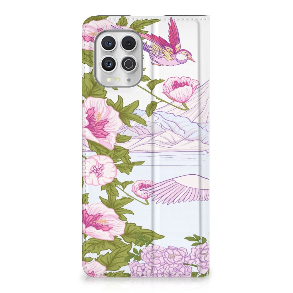 Motorola Moto G100 Hoesje maken Bird Standing - B2C Telecom
