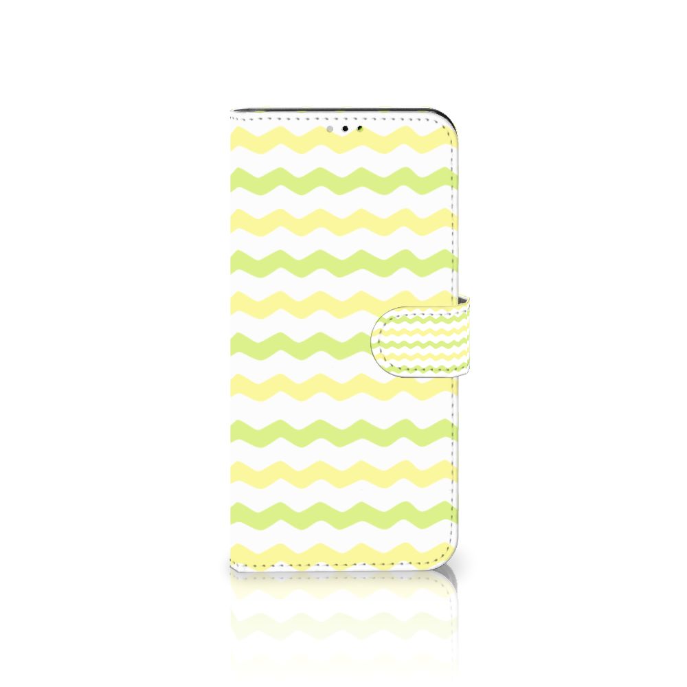 Samsung Galaxy A03 Telefoon Hoesje Waves Yellow
