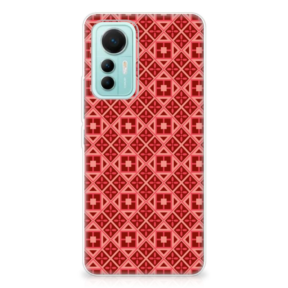Xiaomi 12 Lite TPU bumper Batik Rood B2C Telecom