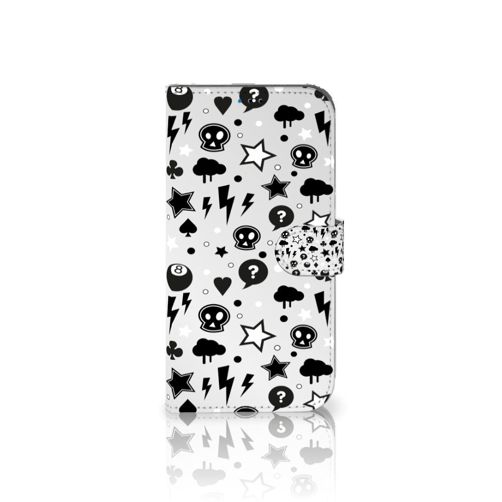Telefoonhoesje met Naam iPhone 14 Pro Max Silver Punk