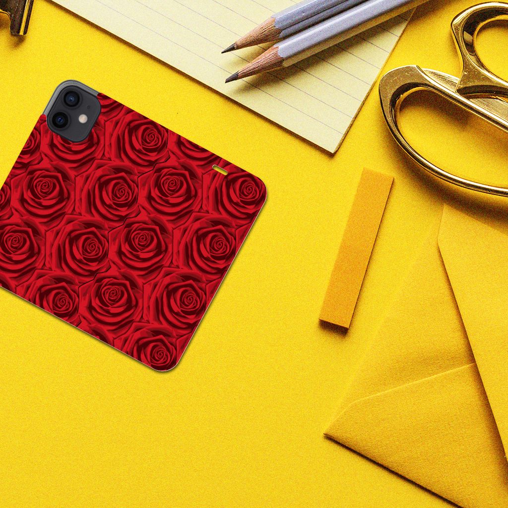 iPhone 12 Mini Smart Cover Red Roses - B2C Telecom
