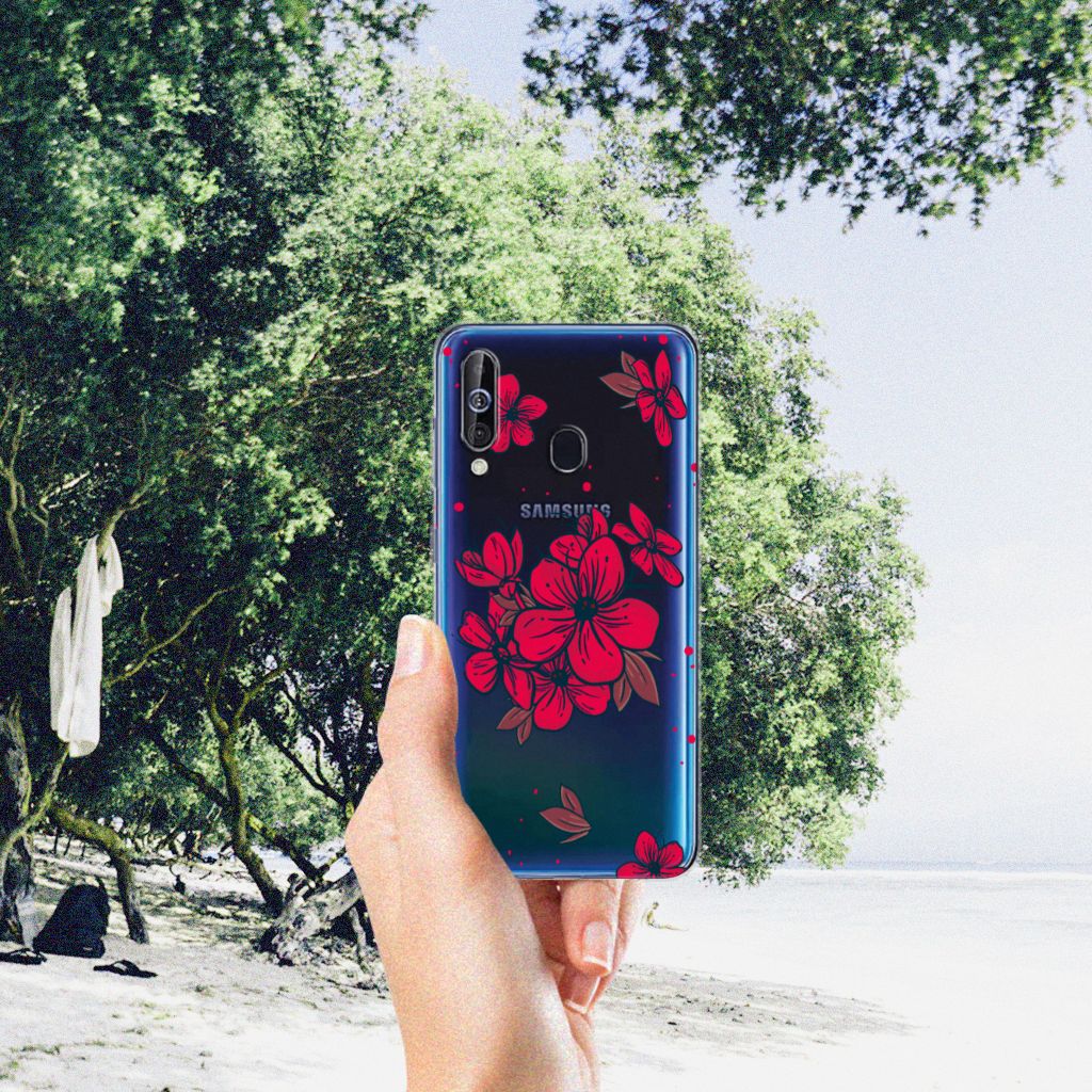 Samsung Galaxy A60 TPU Case Blossom Red