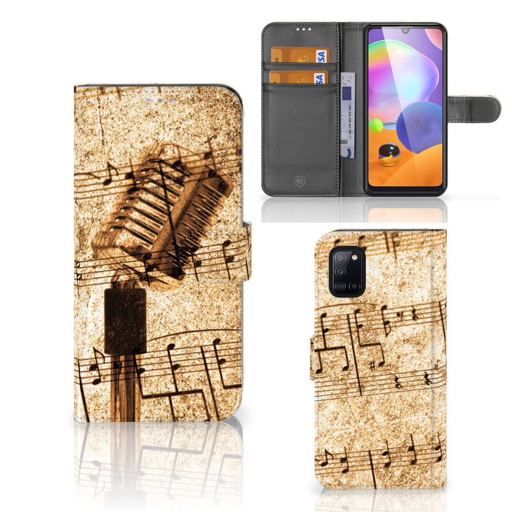 Samsung Galaxy A31 Telefoonhoesje met foto Bladmuziek