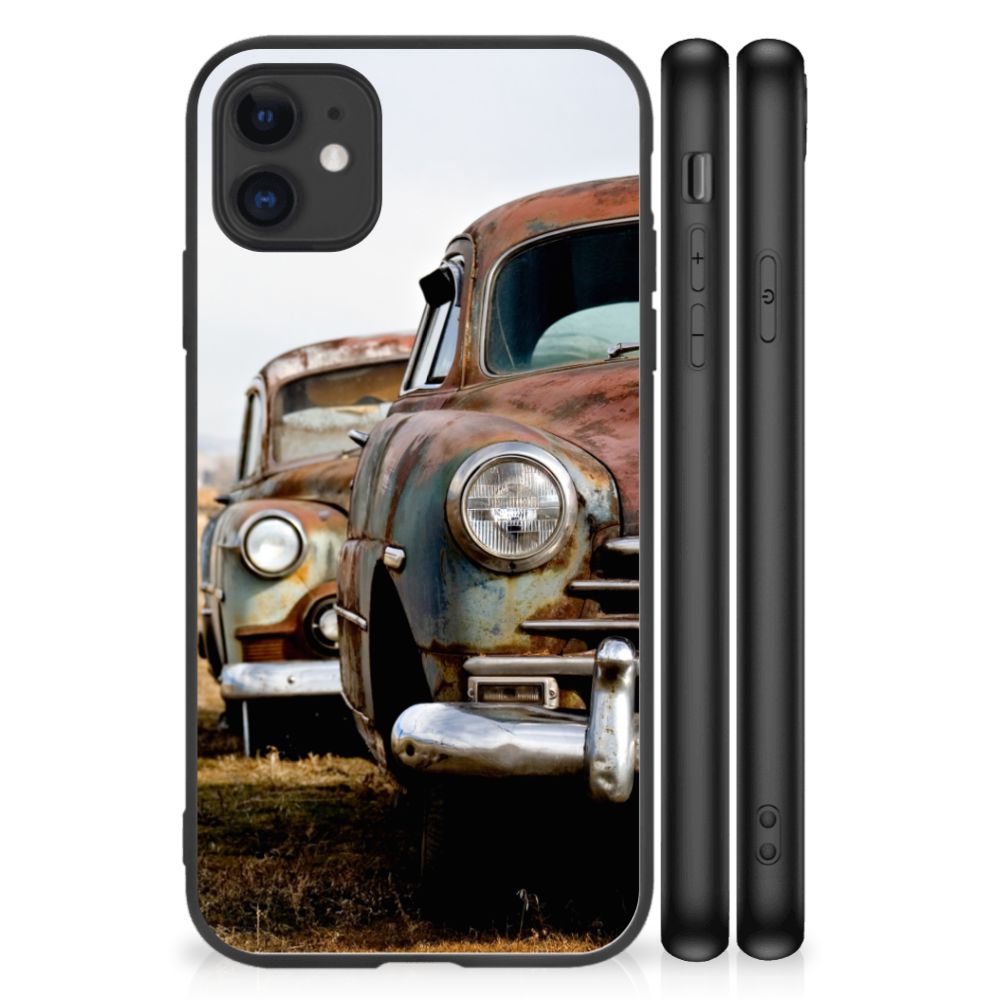 iPhone 11 Silicone Back Case Vintage Auto B2C Telecom