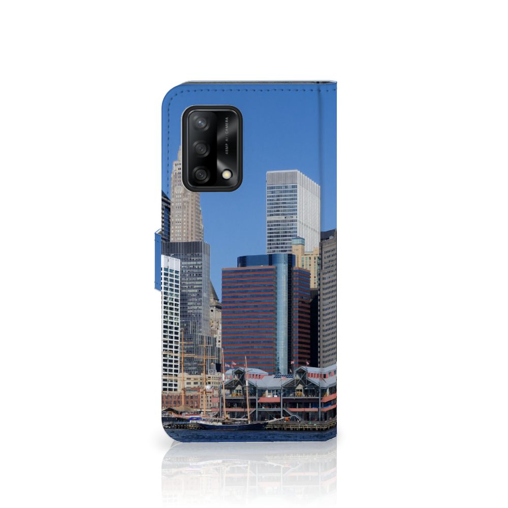 OPPO A74 4G Flip Cover Vrijheidsbeeld