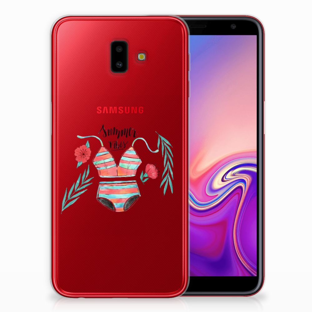 Samsung Galaxy J6 Plus (2018) Telefoonhoesje met Naam Boho Summer